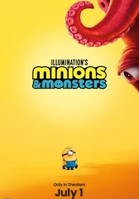 Poster Minionii și monștrii  3D (DUB) RO
